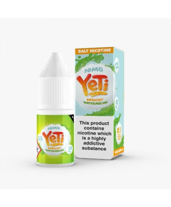 Apricot Watermelon Yeti Salt Nic 10ml