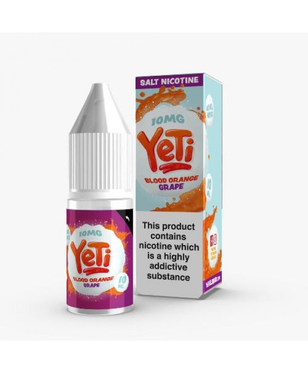 Blood Orange Grape Yeti Salt Nic 10ml