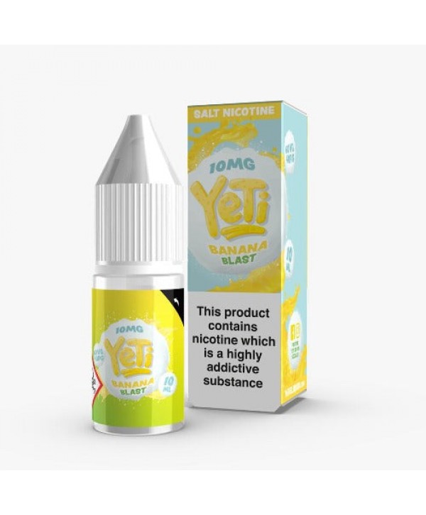 Banana Blast Yeti Salt Nic 10ml