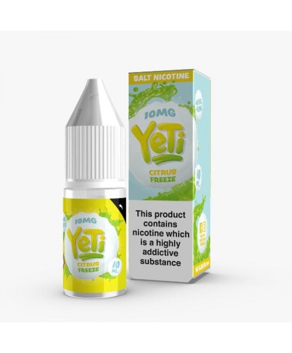 Citrus Freeze Yeti Salt Nic 10ml