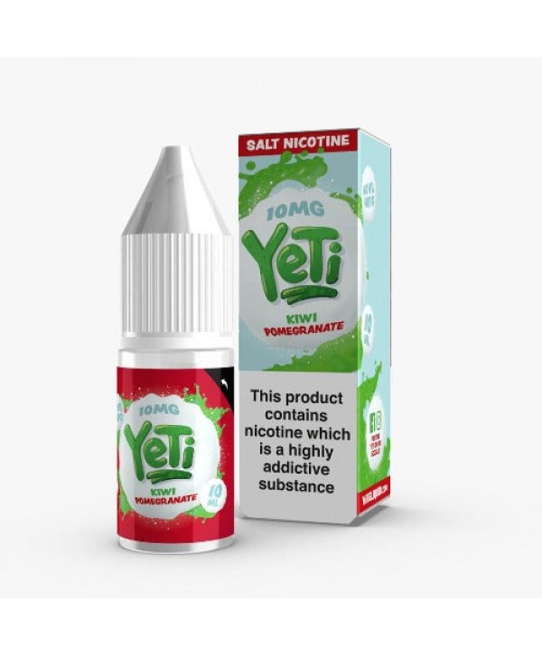 Kiwi Pomegranate Yeti Salt Nic 10ml