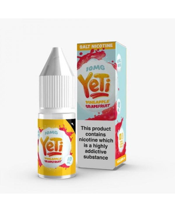 Pineapple Grapefruit Yeti Salt Nic 10ml