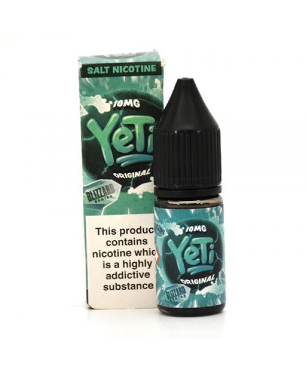 Original Yeti Blizzard Salt Nic 10ml