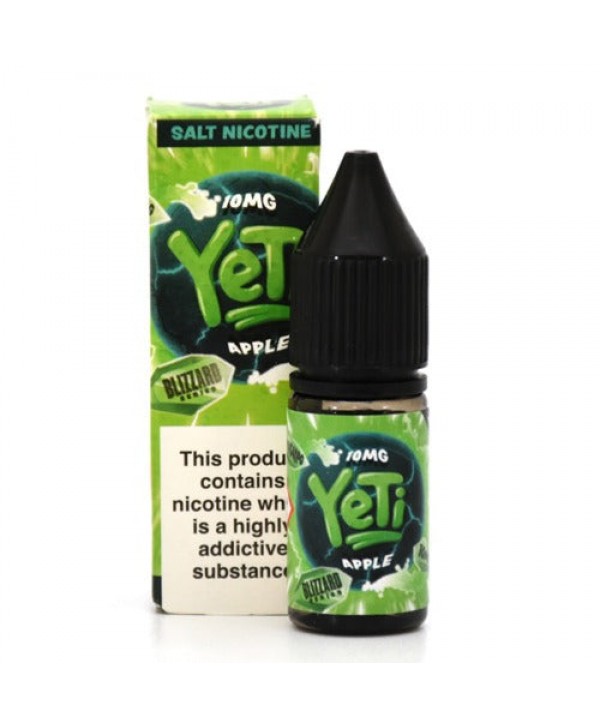 Apple Yeti Blizzard Salt Nic 10ml