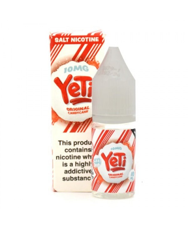 Original Candy Cane Yeti Salt Nic 10ml