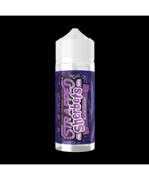 Strapped Sherbets 100ml - Blackcurrant