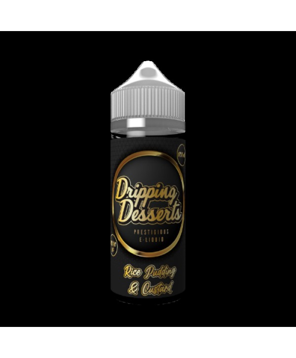 Dripping Desserts Rice Pudding & Custard 100ml