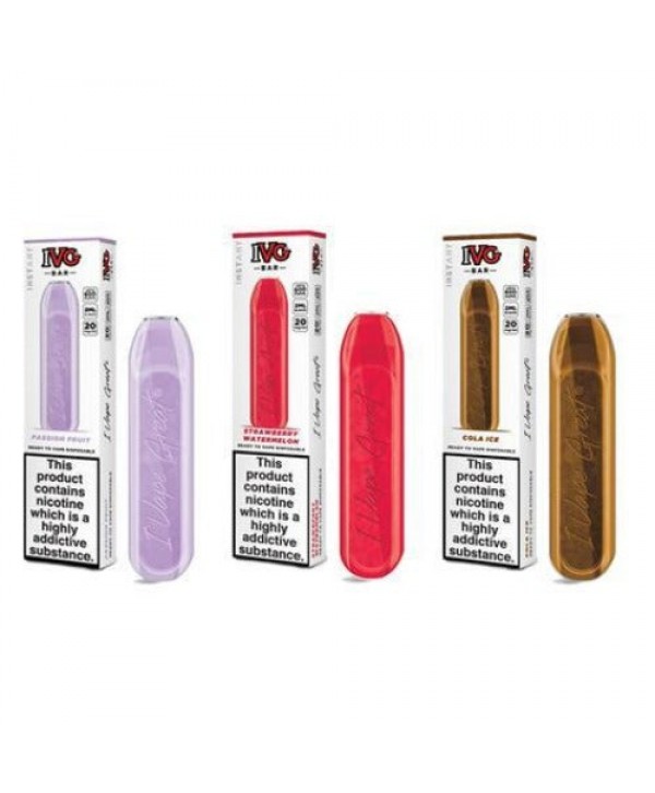I VG Bar Disposable by IVG