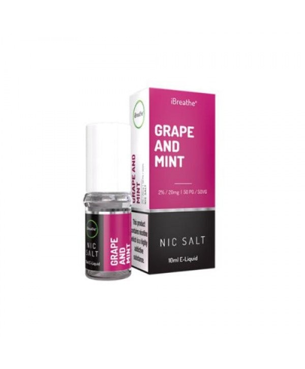 Grape & Mint iBreathe 20mg Nic Salts