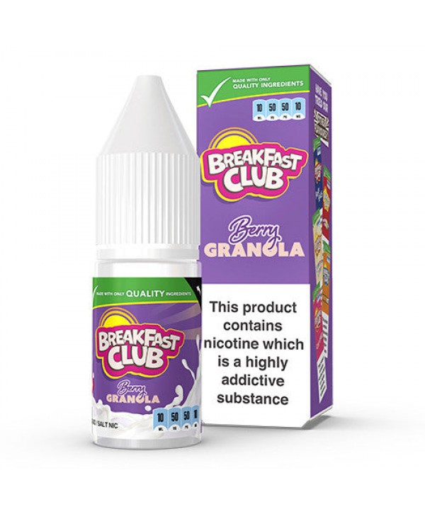 Berry Granola by Breakfast Club Salts 10ml