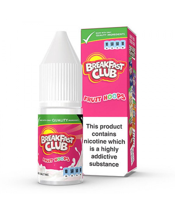 Fruit Hoops by Breakfast Club Salts 10ml