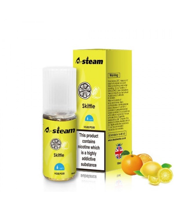 Skittlez 50/50 E-Liquid by A Steam 10ml