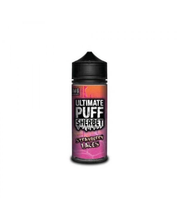 Ultimate Puff Sherbet Strawberry Laces 100ml E-Liquid