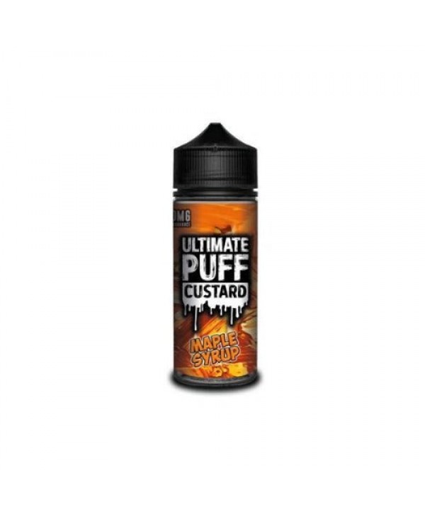 Ultimate Puff Custard Maple Syrup 100ml Shortfill