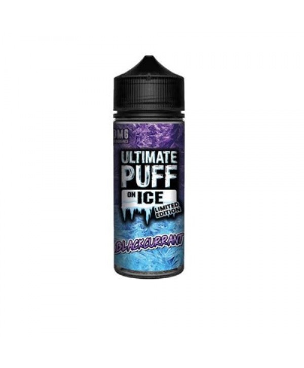 Ultimate Puff On Ice Blackcurrant 100ml Shortfill