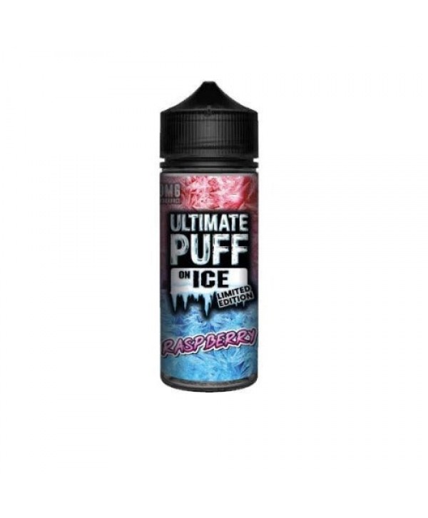 Ultimate Puff On Ice Raspberry 100ml Shortfill