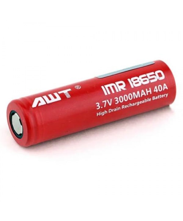 AWT IMR 3000mAh 18650 Battery Cells