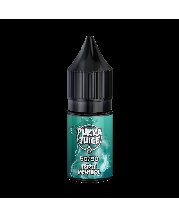 Triple Menthol Pukka Juice 50/50