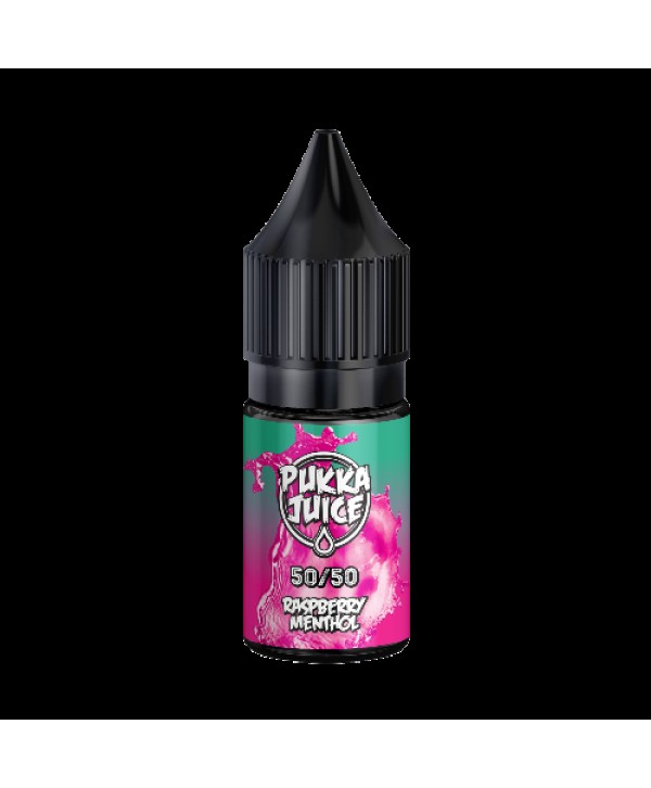 Raspberry Menthol Pukka Juice 50/50