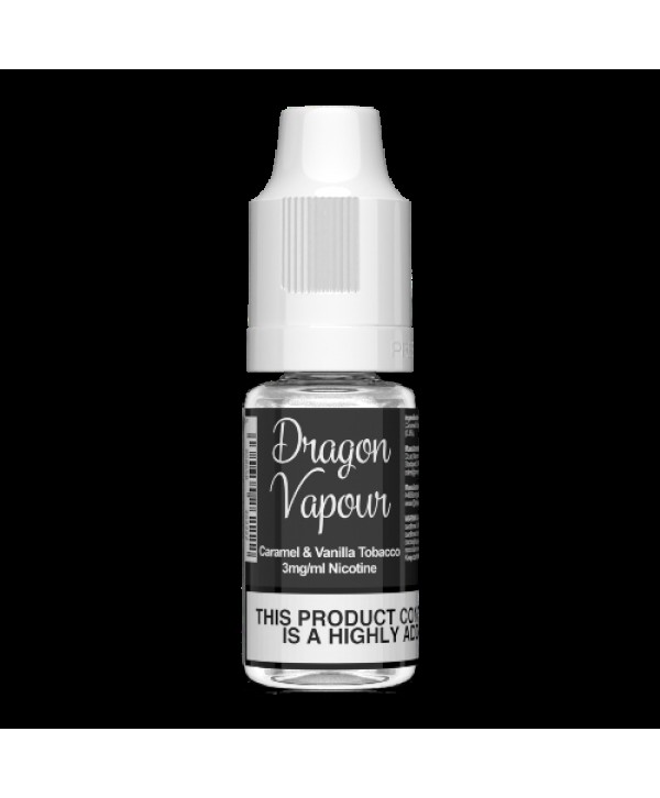 Caramel & Vanilla Tobacco by Dragon Vapour 10ml E Liquids