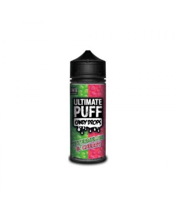 Ultimate Puff Candy Drops Watermelon Cherry 100ml Shortfill