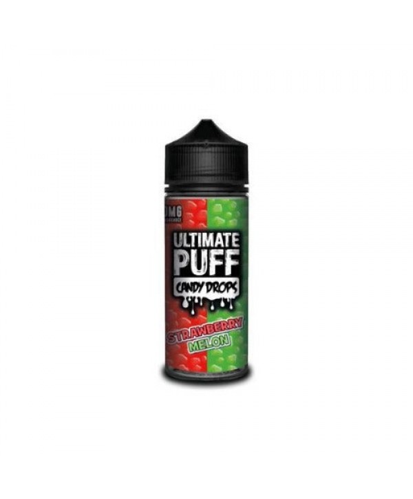 Ultimate Puff Candy Drops Strawberry Melon 100ml Shortfill