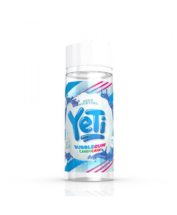 Yeti Candy Cane - Bubblegum 100ml Shortfill