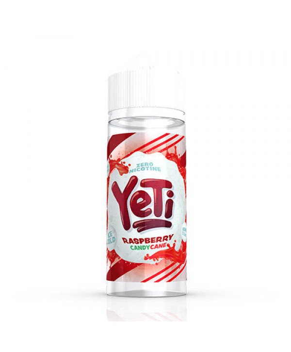 Yeti Candy Cane - Raspberry 100ml Shortfill