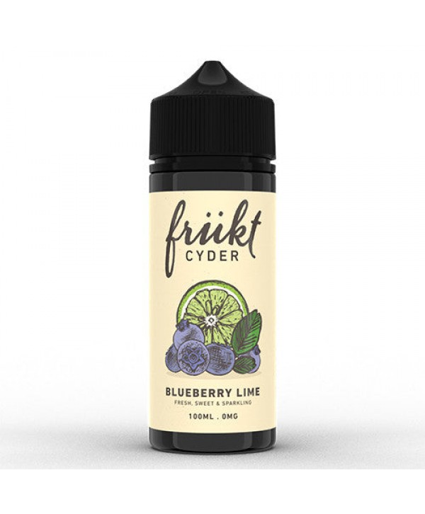 Blackberry Lime Frukt Cider 100ml Shortfill E-liquid