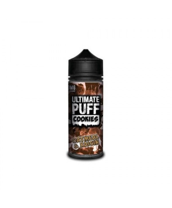 Ultimate Puff Cookies Oatmeal & Raisin 100ml Shortfill