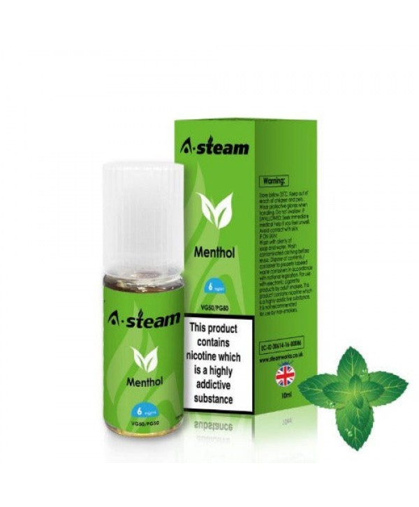 Menthol 50/50 E-Liquid by A Steam 10ml