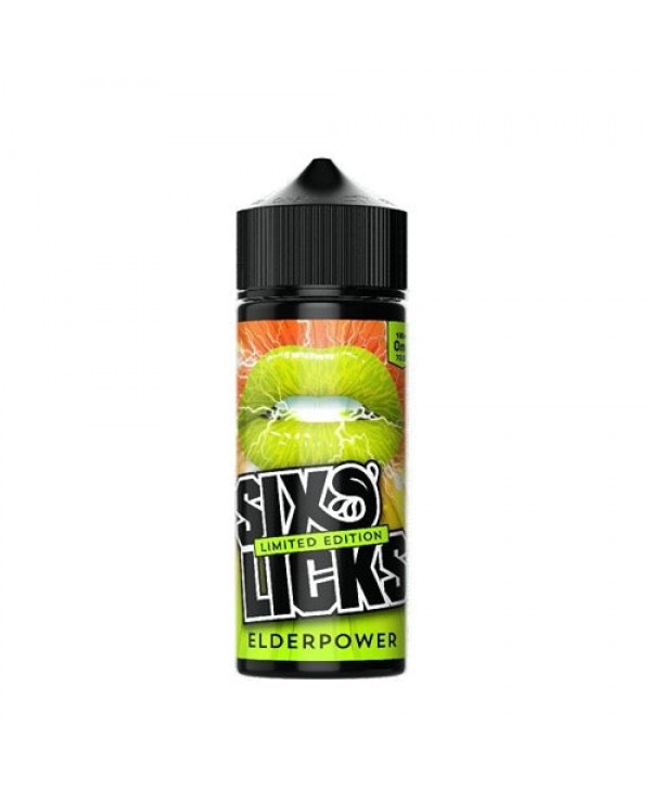 Elderpower Limited Edition By Six Licks 100ml E-Liquid