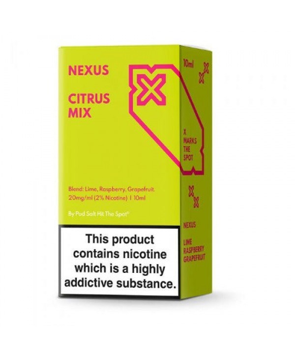 Citrus Mix Nexus Nic Salts 10ml