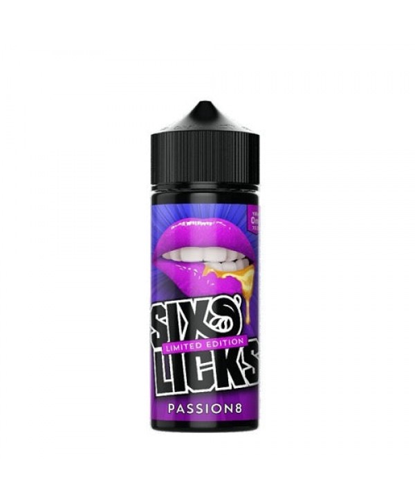 Passion8 Limited Edition By Six Licks 100ml E-Liquid