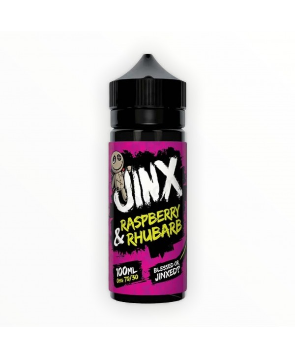 Raspberry & Rhubarb by Jinx E Liquid 100ml Shortfill