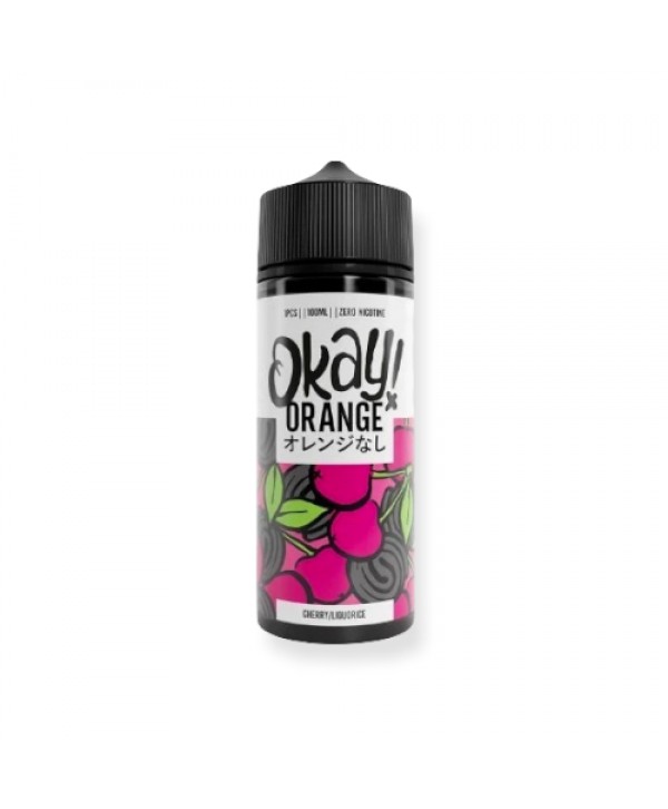 Cherry Liquorice 100ml by Okay Orange