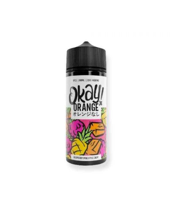 Rapsberry & Pineapple 100ml by Okay Orange