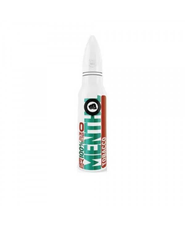 Tobacco 100% Menthol by Riot Squad 50ml Shortfills