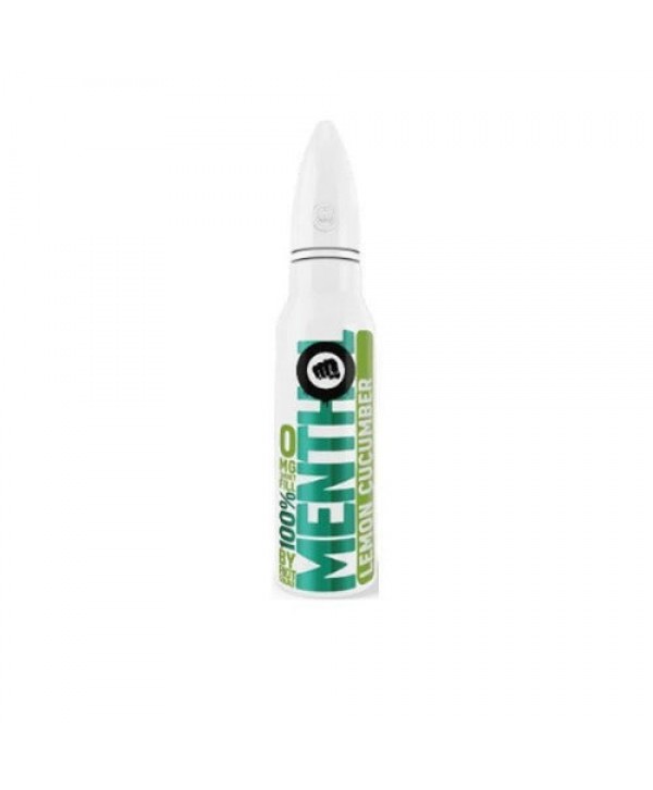 Lemon Cucumber 100% Menthol by Riot Squad 50ml Shortfills