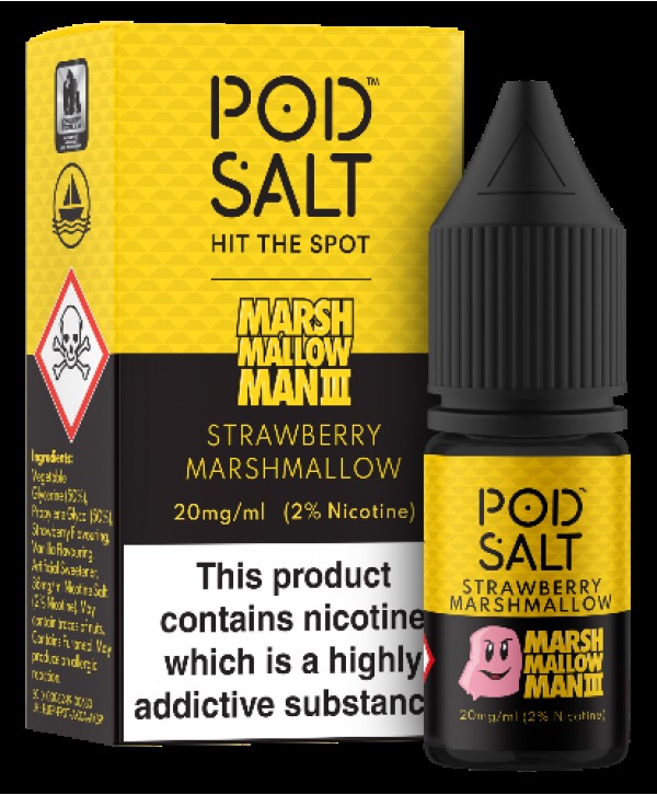 Marshmallow Man 3 Pod Salt Fusion 20mg 10ml