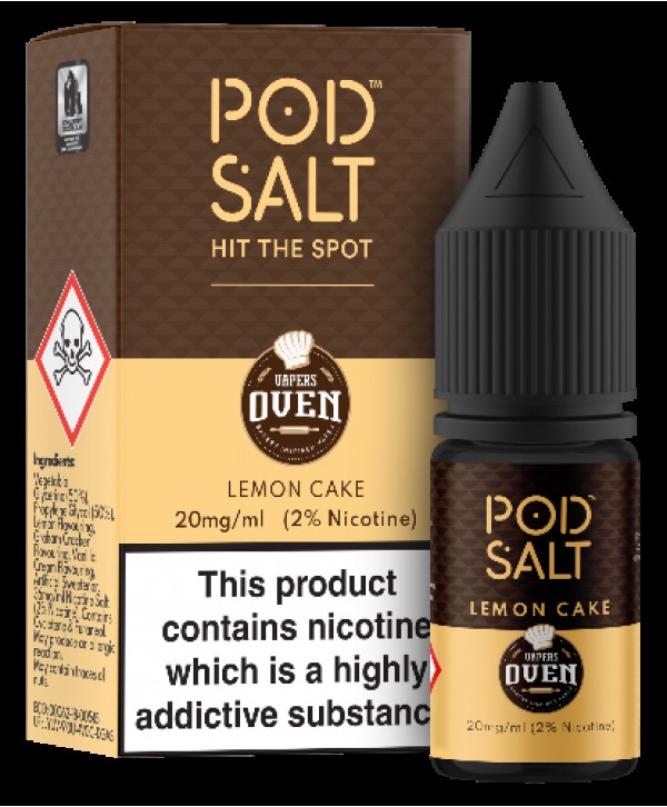 Lemon Cake Pod Salt Fusion 20mg 10ml