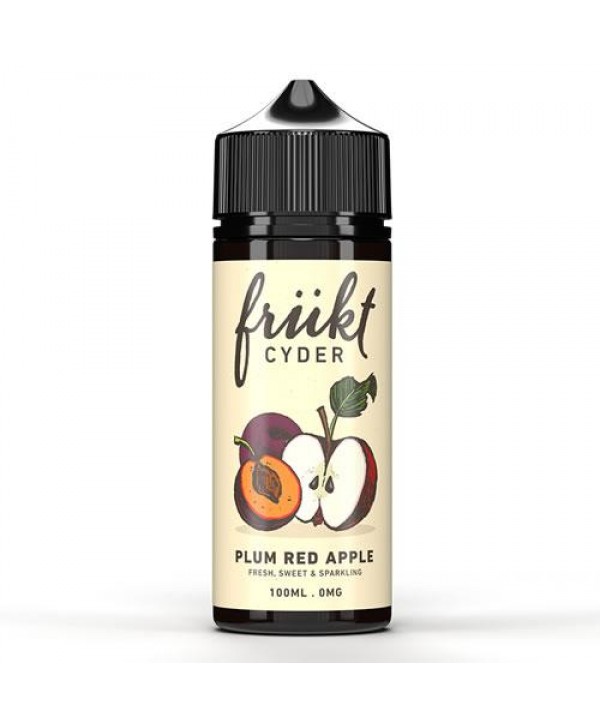 Plum Red Apple Frukt Cider 100ml Shortfill E-liquid