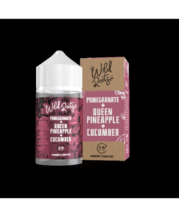 Pomegrante, Queen Pineapple & Cucumber 50ml Wild Roots