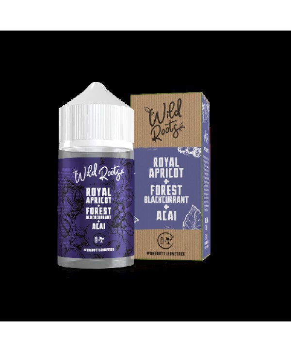 Royal Apricot, Forest Blackcurrant & Acai 50ml Wild Roots