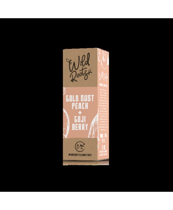 Gold Dust Peach by Wild Roots 100ml E Liquid Shortfill