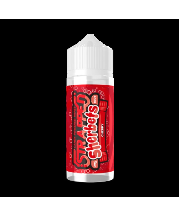 Strapped Sherbets 100ml - Cherry