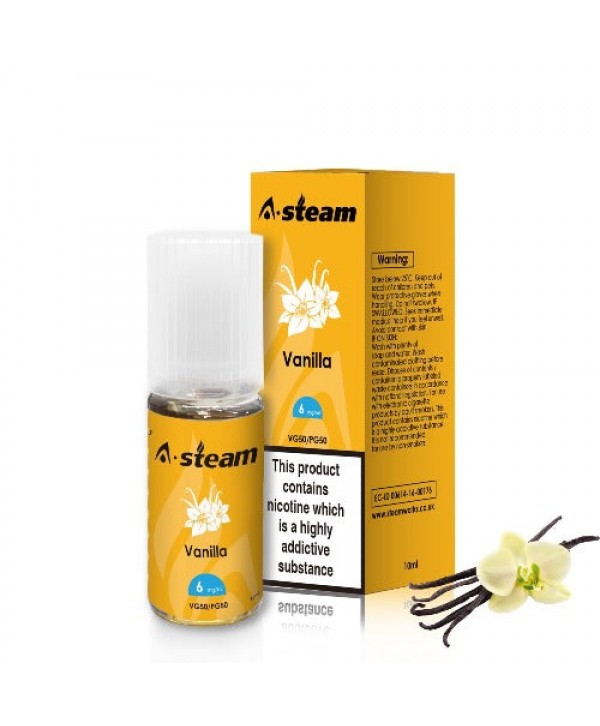 Vanillia 50/50 E-Liquid by A Steam 10ml