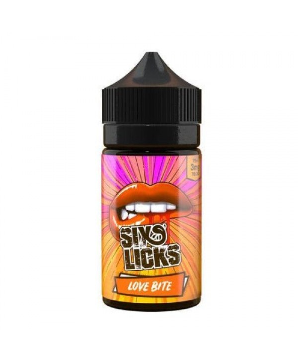 Love Bite By Six Licks 50ml E-Liquid