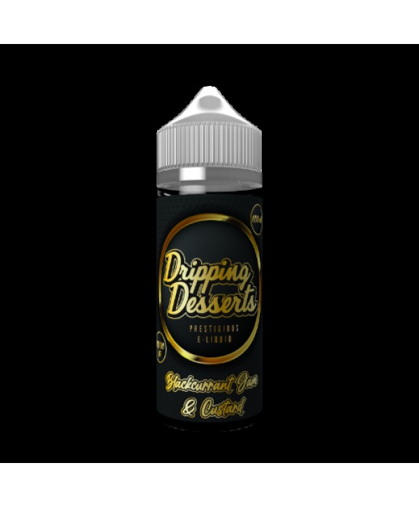 Dripping Desserts Blackcurrant Jam & Custard 100ml