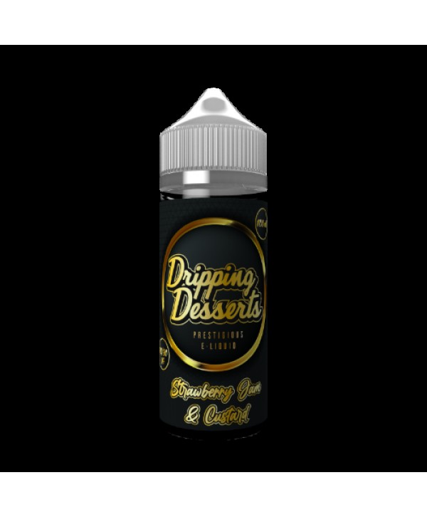 Dripping Desserts Strawberry Jam & Custard 100ml